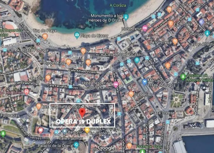 Opera 19 Duplex. Centrico Cerca De Playa Apartment A Coruna